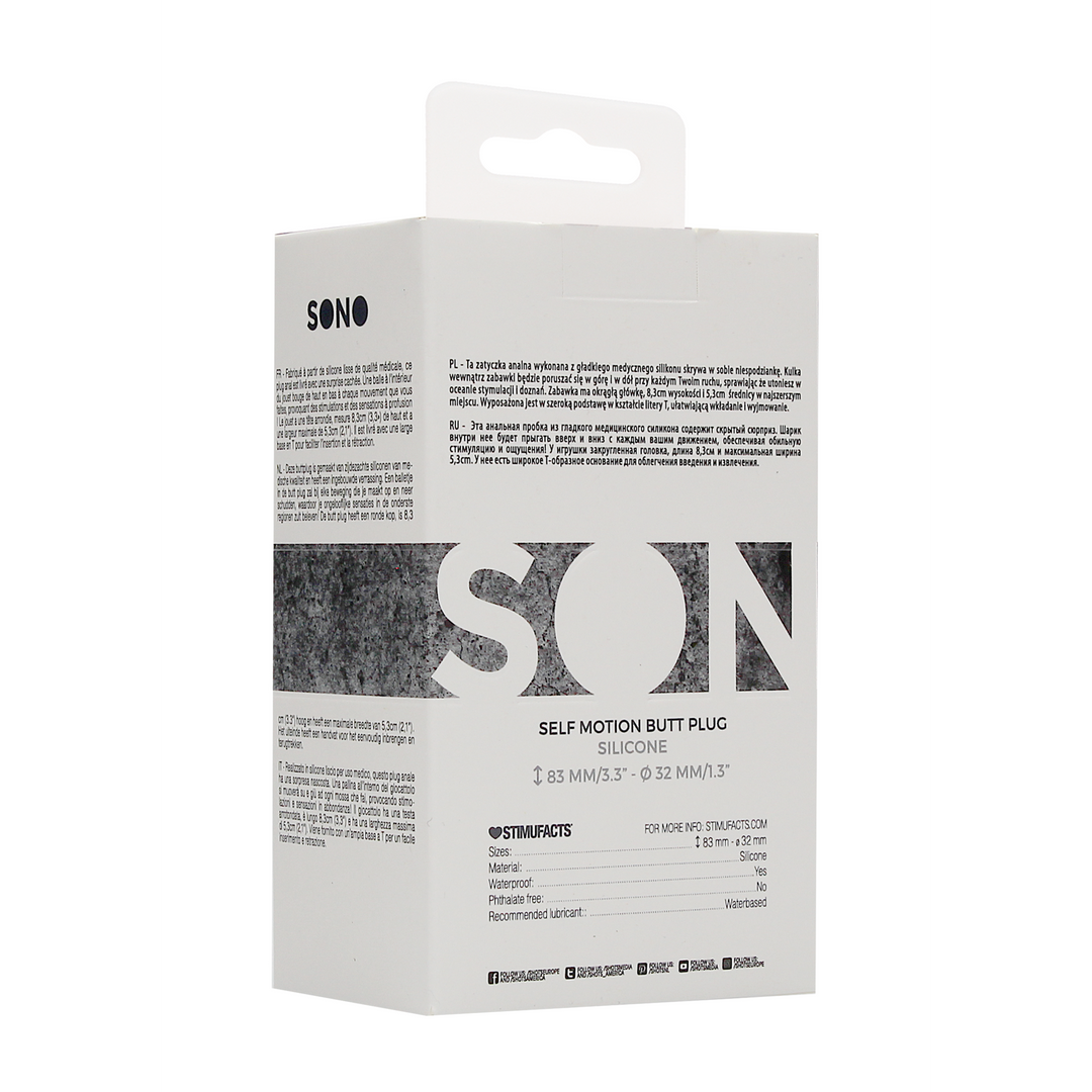 Self-Penetrating Butt Plug 9.5 cm | SONO Medical Silicone