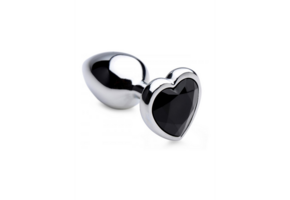 Black Heart Butt Plug 7.1 cm – Stylish and Comfortable
