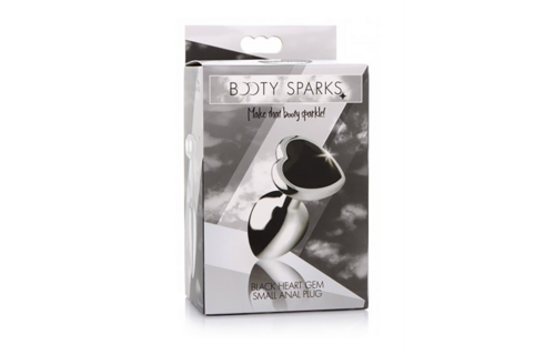 Black Heart Butt Plug 7.1 cm – Stylish and Comfortable