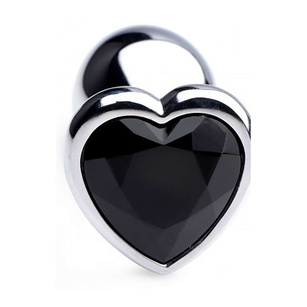 Black Heart Butt Plug 7.1 cm – Stylish and Comfortable