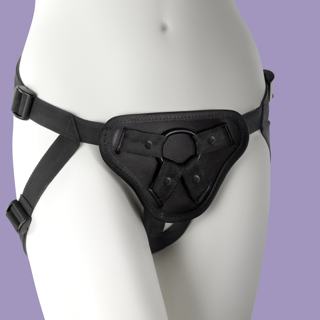 Snap Strap 11,5 cm – Bequemer & sicherer schwarzer Harness