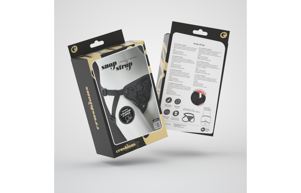 Snap Strap - Strap-on Harness - Black