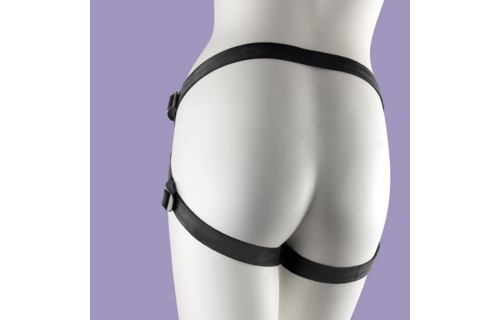 Snap Strap - Strap-on Harnas - Zwart