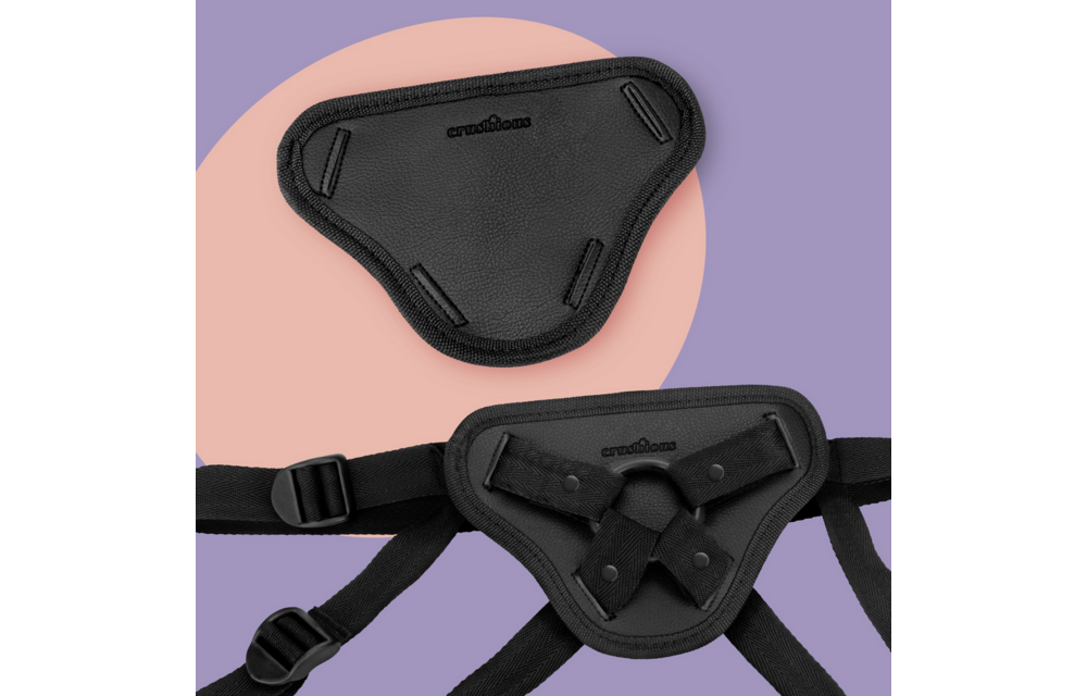 Snap Strap - Strap-on-Geschirr - Schwarz