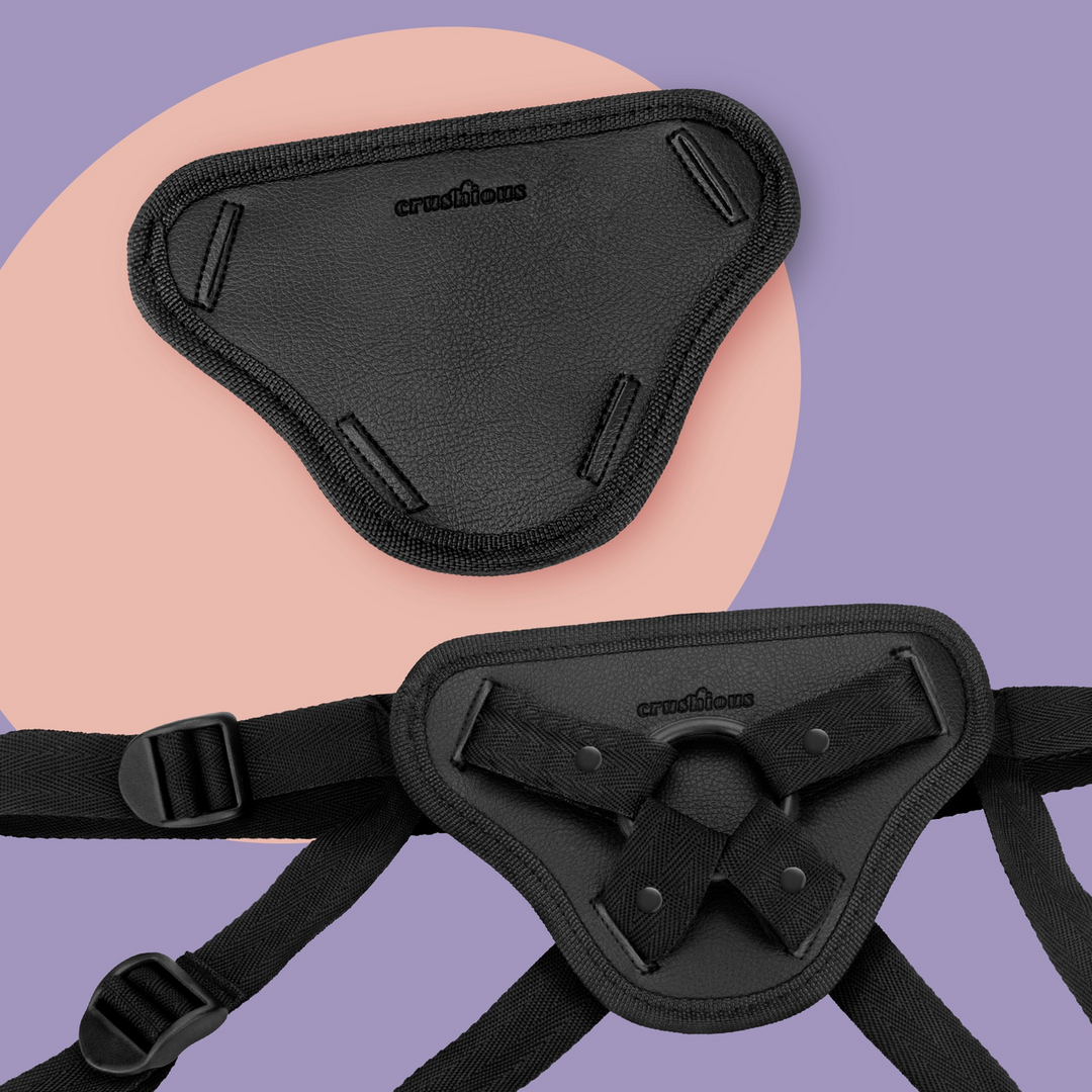 Snap Strap 11,5 cm – Bequemer & sicherer schwarzer Harness