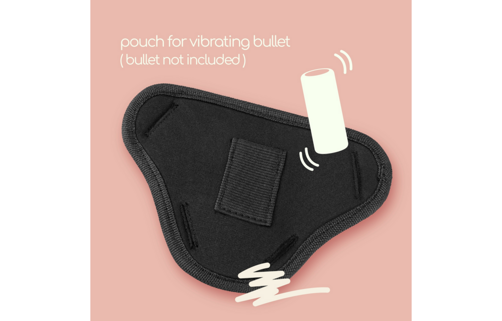 Snap Strap - Strap-on Harnas - Zwart