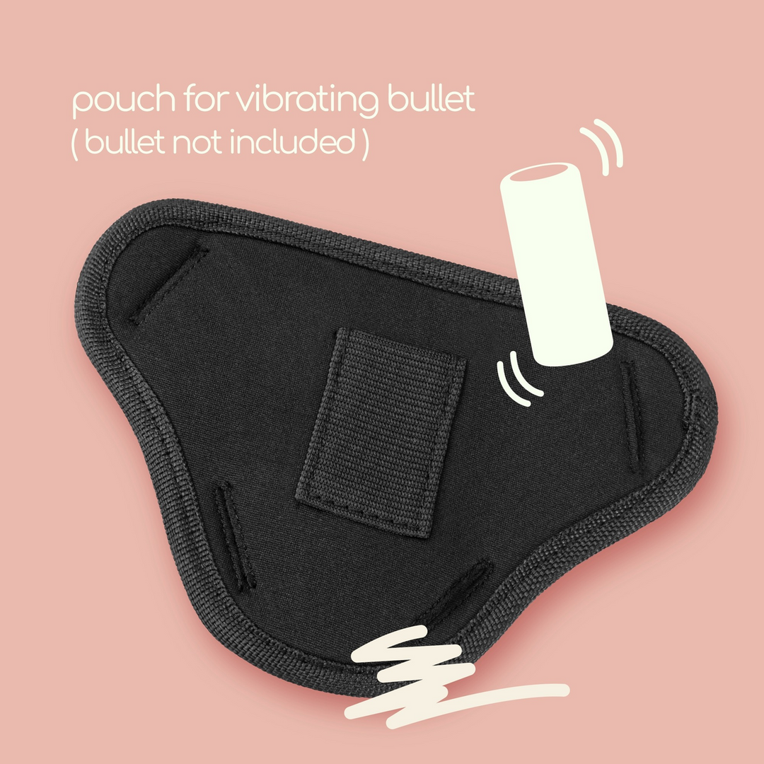 Snap Strap - Strap-on-Geschirr - Schwarz