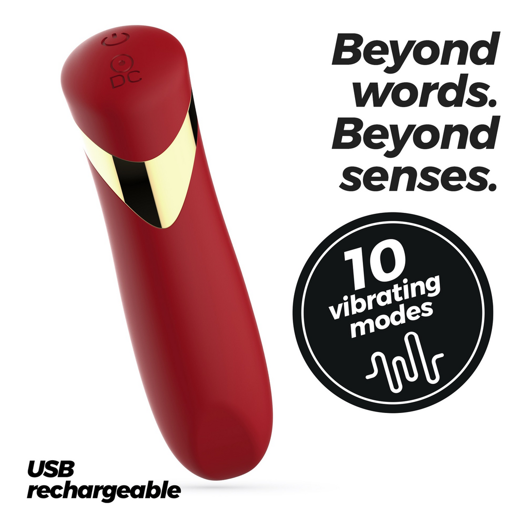 Blinders Bullet Red - Rechargeable Vibrating Bullet Compact