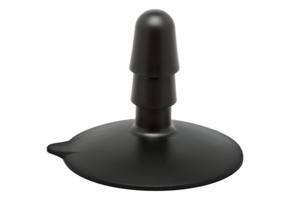 Großer Saugnapf-Plug 8,1 cm | Fester & freihändiger Genuss