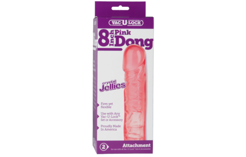 Crystal Jelly Dildo 19.3 cm – Safe, Non-Slip & Comfortable