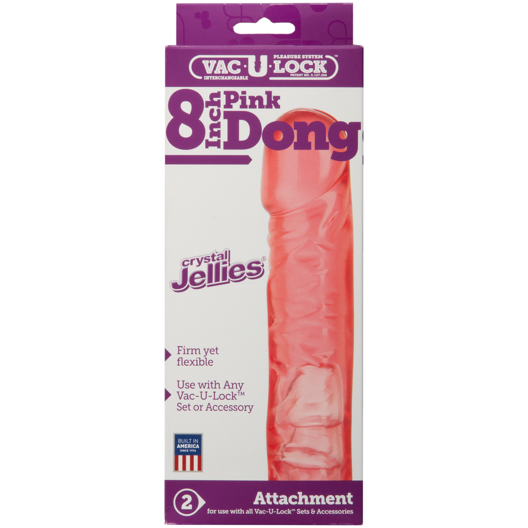 Crystal Jelly Dildo 19,3 cm – Sicher, rutschfest und bequem