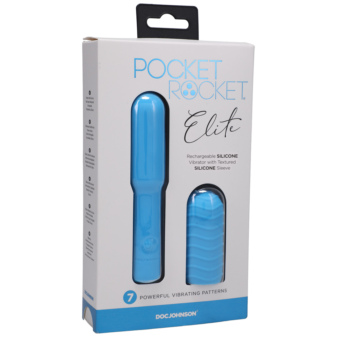 Elite Mini Vibrator Blauw | Krachtig, Oplaadbaar & Discreet