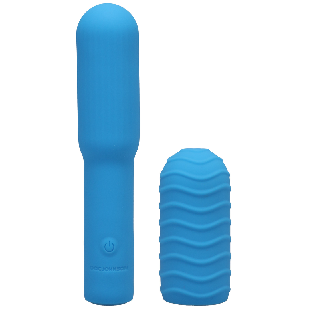 Elite Mini Vibrator Blauw | Krachtig, Oplaadbaar & Discreet