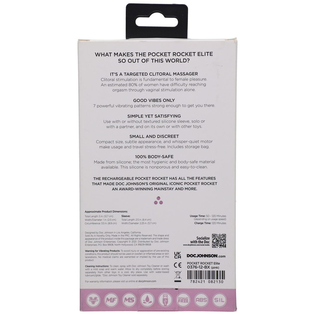 Elite Mini Vibrator Rechargeable | Powerful & Discreet Pleasure