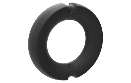 Der Paradox Cockring 45 mm Schwarz – Silikon & Metall