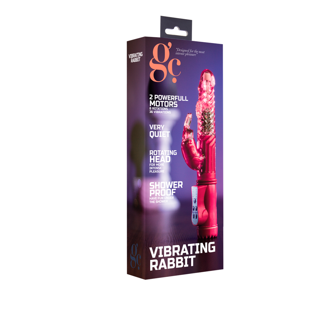 Vibrerend Konijn met 8 Ritmes & 36 Trillingsvarianten | GC