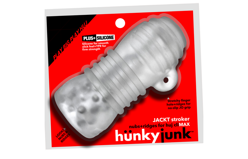 JACKT Nubby Ribbed Stroker | Intens, Zacht & Helder IJs