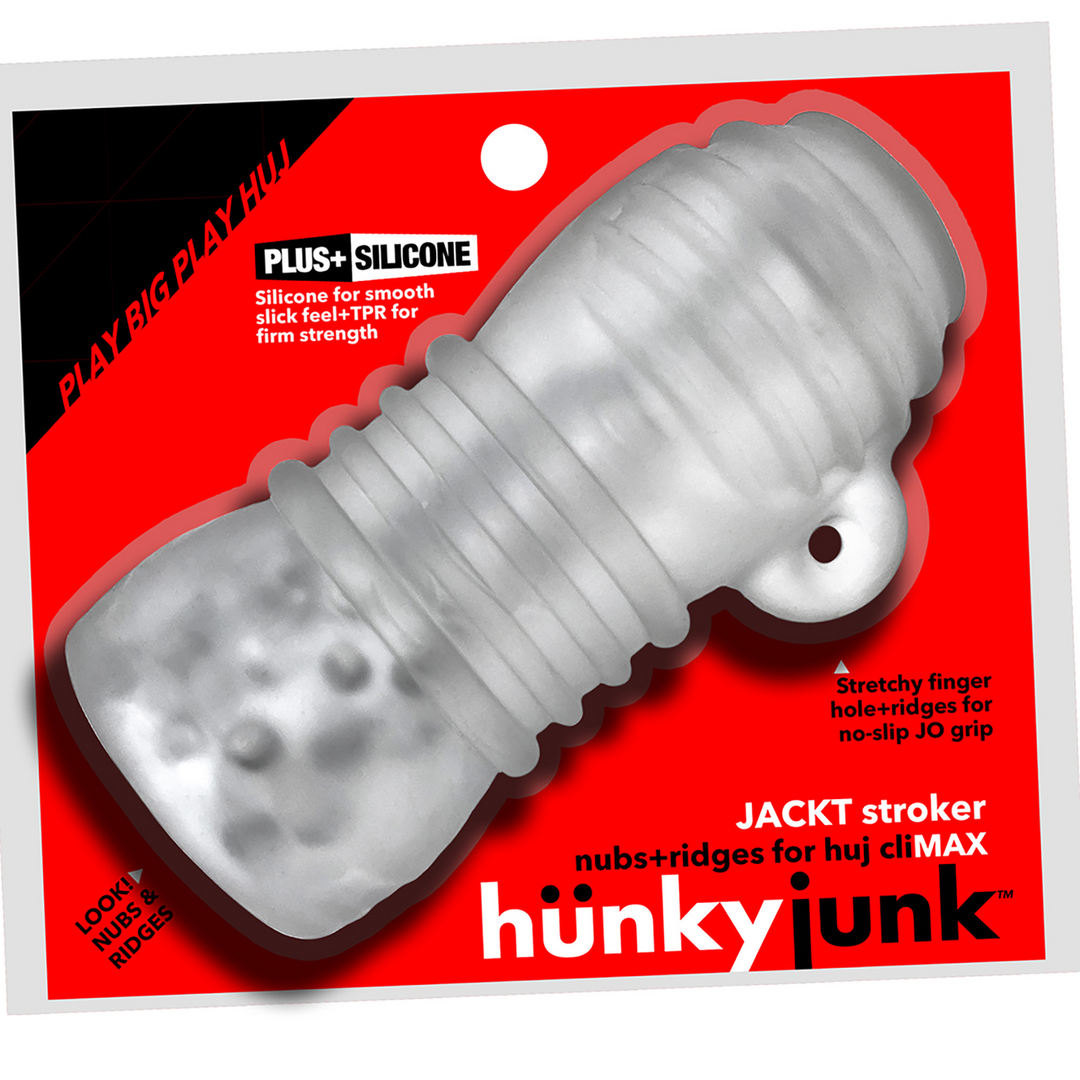 Jackt - Nubby Ribbed Stroker - Klar Eis