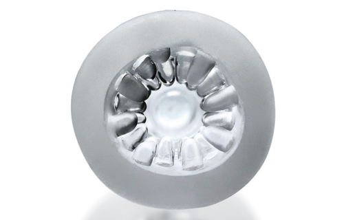 JACKT Nubby Ribbed Stroker | Intense, Soft & Clear Ice