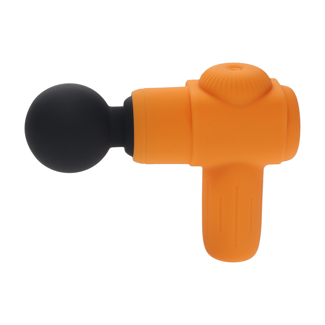 Mini Oplaadbare Microboost Massager Oranje – Compact & Krachtig