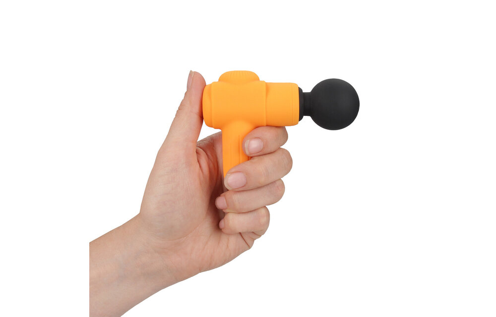Mini wiederaufladbarer Microboost Massager Orange – Kompakt & Leistungsstark