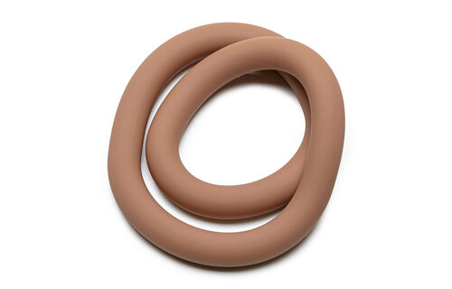 Siliconen Hefty Wrap Ring Cockring 12/30,5 cm Huidskleur