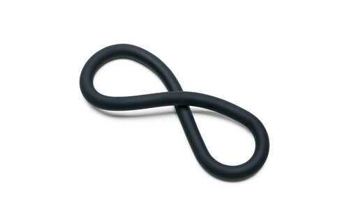 Silikon-Hefty-Wrap-Ring – Cockring Schwarz 3,5 cm Komfort