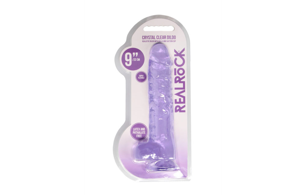 Realistic Dildo with Balls 25 cm – Natural & Safe