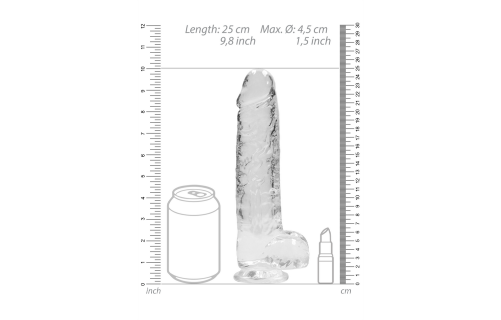 Realistische Dildo met Ballen 25 cm | Veilig & Levensecht