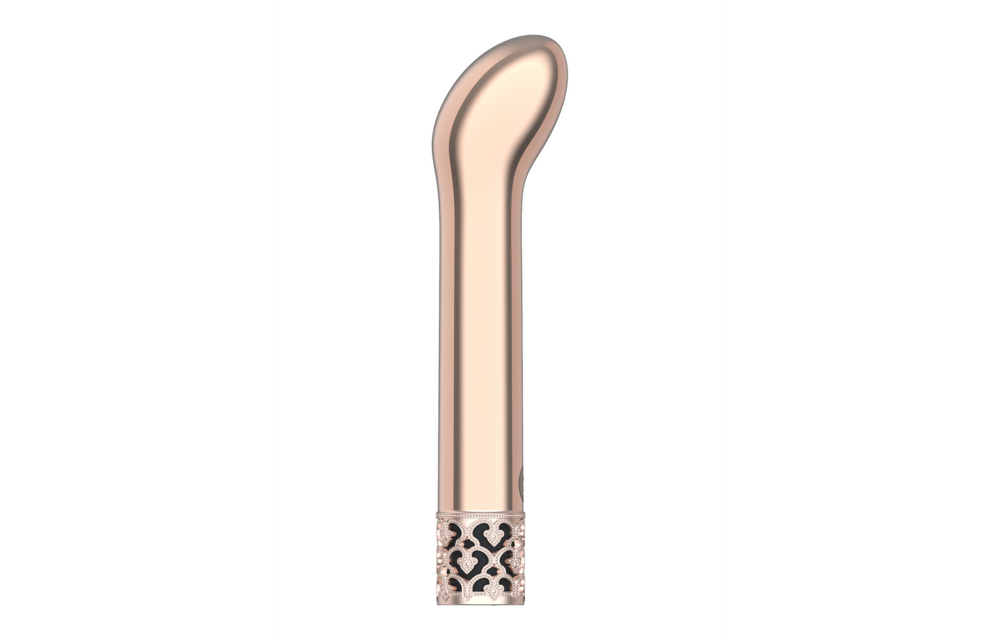 Jewel G-Spot Vibrator - Luxury Gold Vibrator Royal Gems