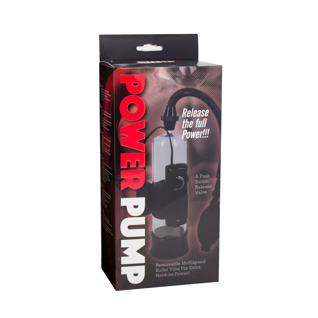 Power Pump Penis Pomp met Multi-Speed Bullet | Seven Creations