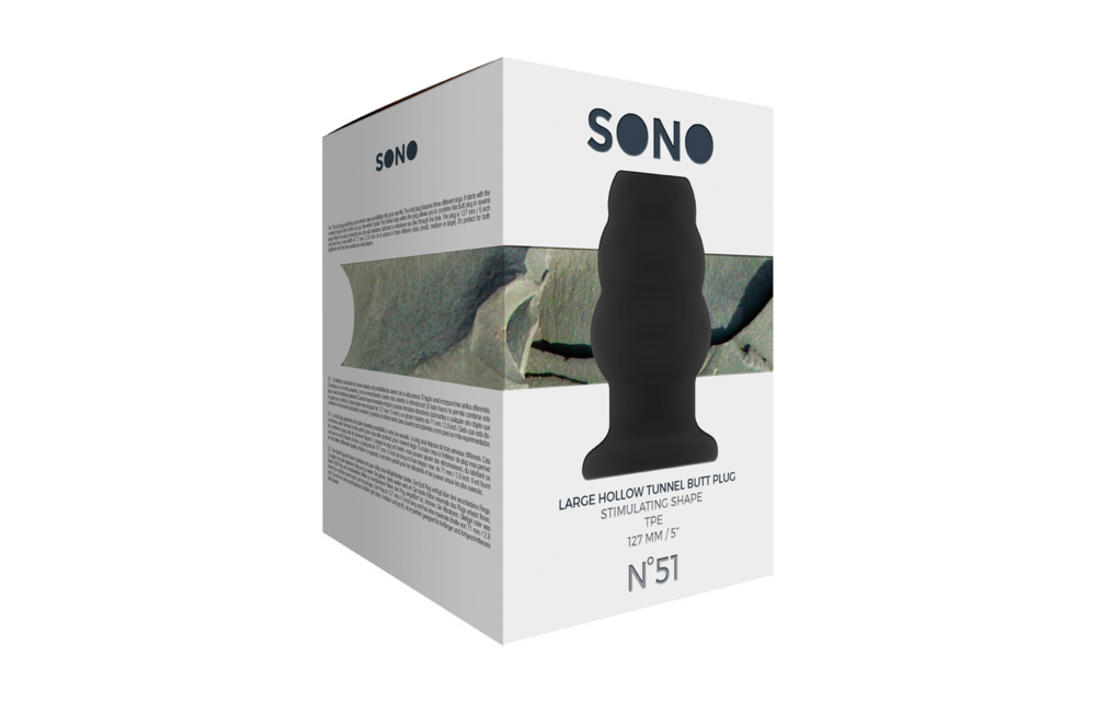 Nr. 51 Hohl-Tunnel-Buttplug 12,7 cm – Groß & innovativ