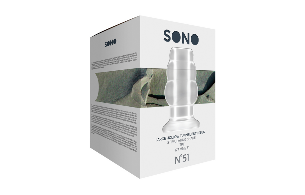 Holle Tunnel Buttplug Groot 12,7 cm | Sono by Shots