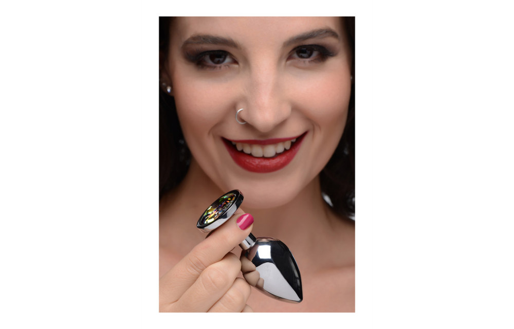 Rainbow Prism Medium Butt Plug 819999999 cm – Anal Training Set