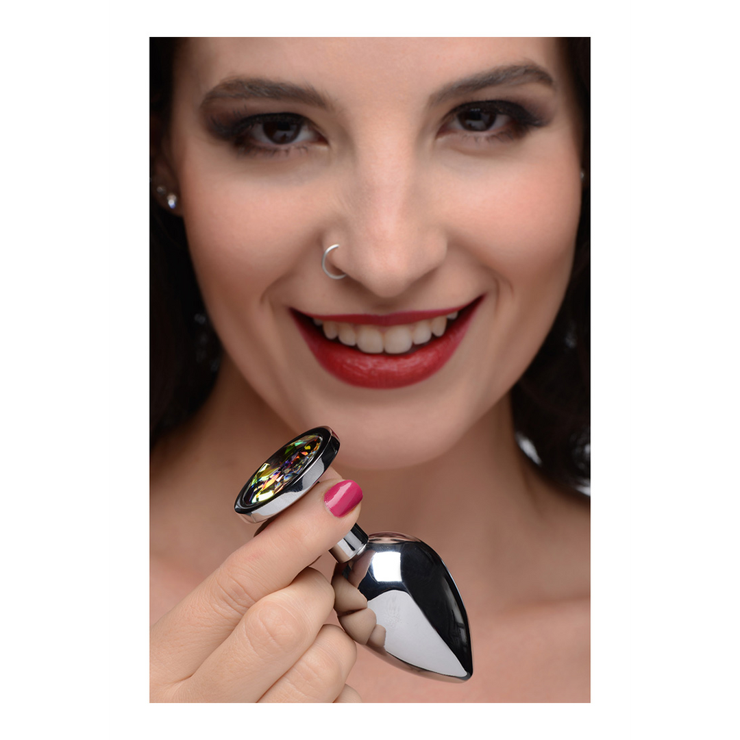 Rainbow Prism Medium Buttplug 819999999 cm – Anal-Trainingsset