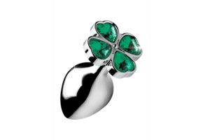 Lucky Clover Gem Buttplug 8,1 cm – Medium Glücksklee