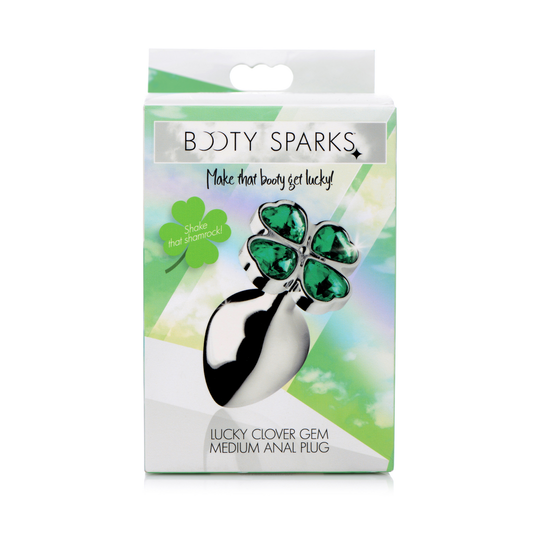 Lucky Clover Gem Buttplug 8,1 cm – Medium Glücksklee