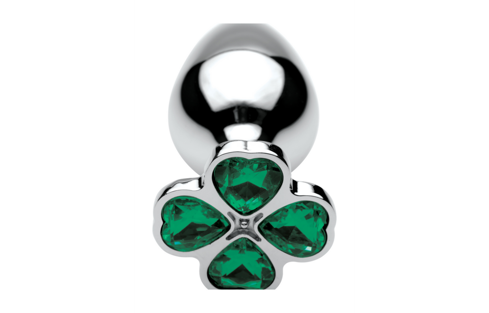 Lucky Clover Gem Buttplug 8,1 cm – Medium Glücksklee