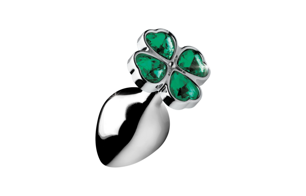 Lucky Clover Gem Buttplug 8,1 cm – Medium Glücksklee