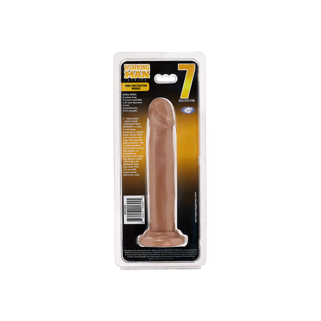 Working Man Dildo 18 cm - Realistisch met Zuignap | Cloud 9