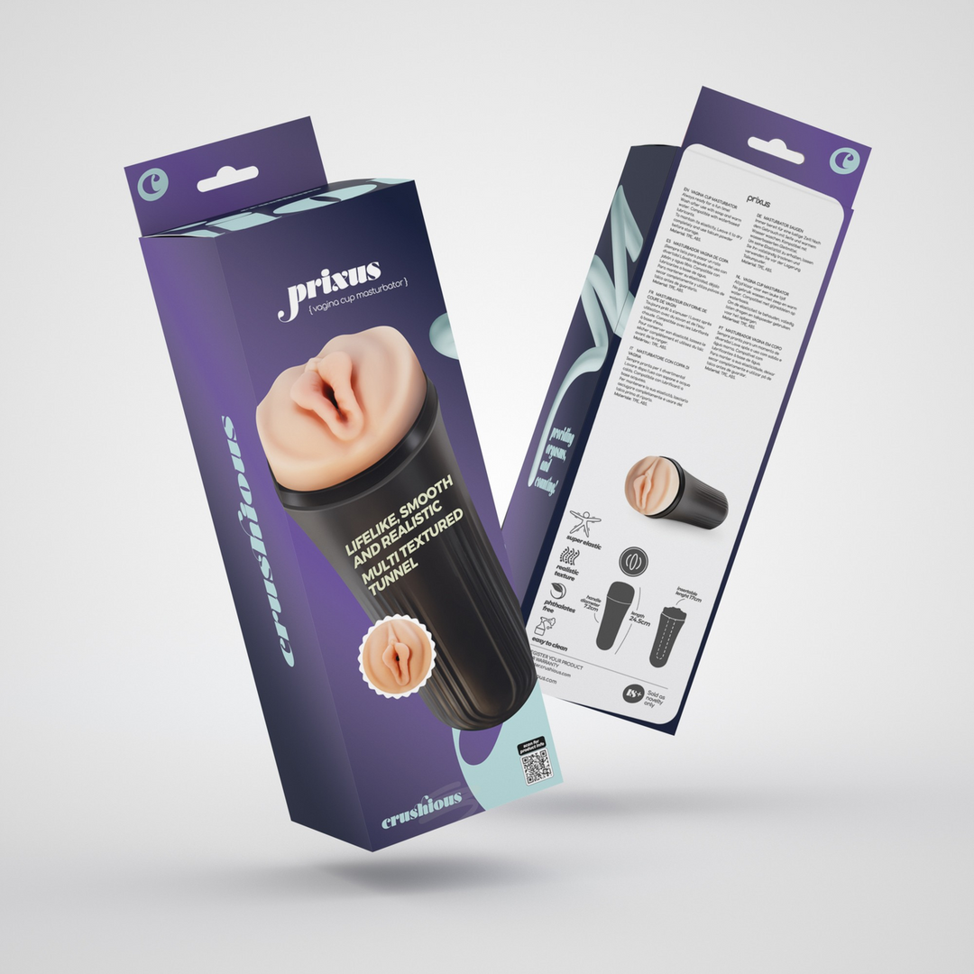 Prixus Ultra-realistische Pussy Case Stroker – Echt & Intens