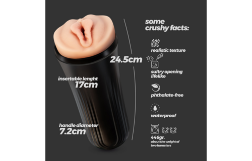 Prixus Ultra-realistischer Pussy Case Stroker – Echt & Intensiv