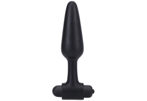 Vibrating Butt Plug 14 cm Black - Powerful & Comfortable
