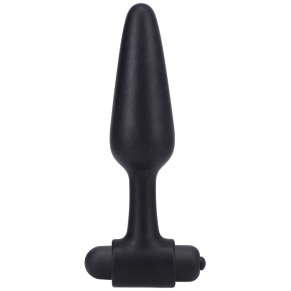 Vibrerende Butt Plug 14 cm Zwart - Krachtig & Comfortabel