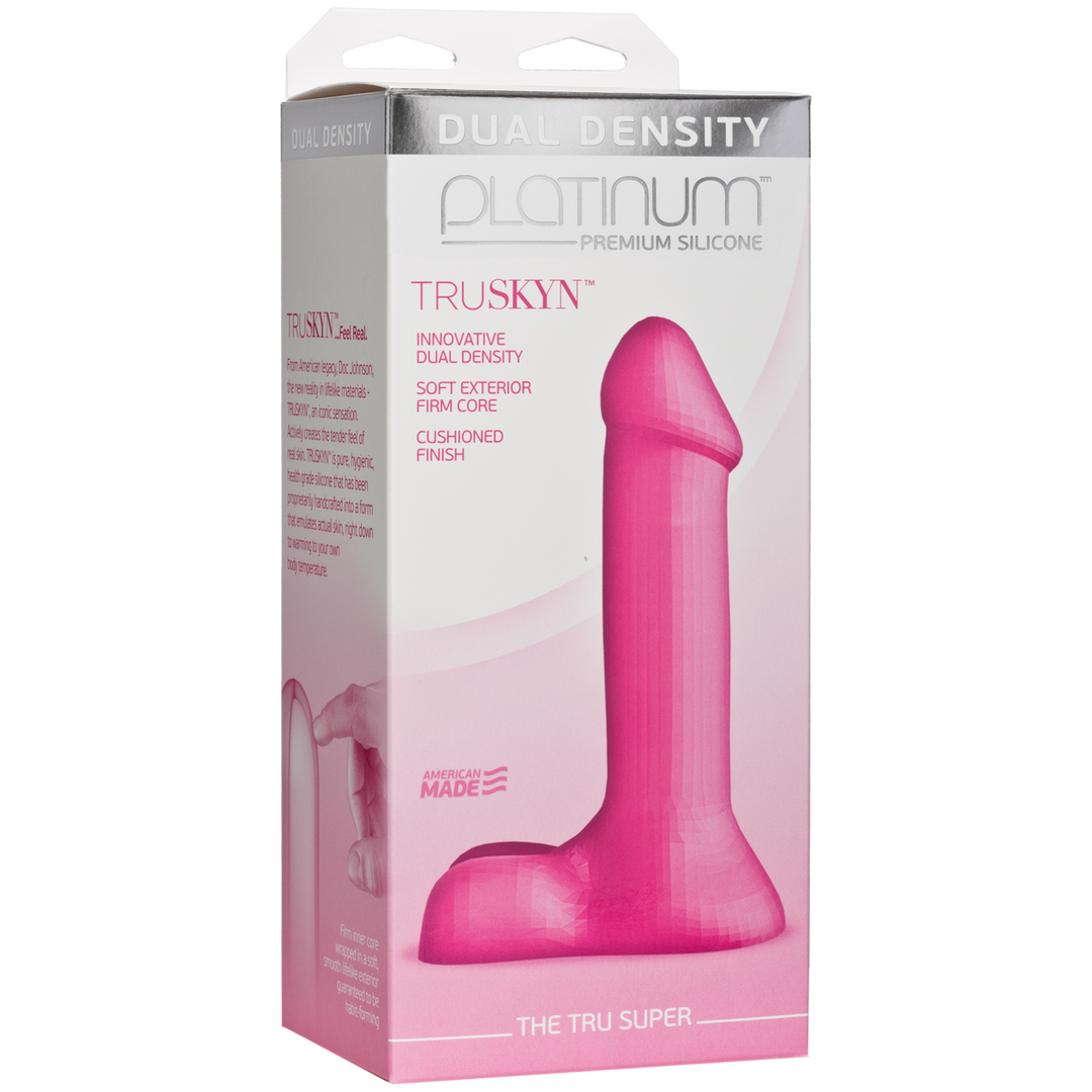 Der Tru Super 18 cm – Lebensechter Dildo aus Silikon