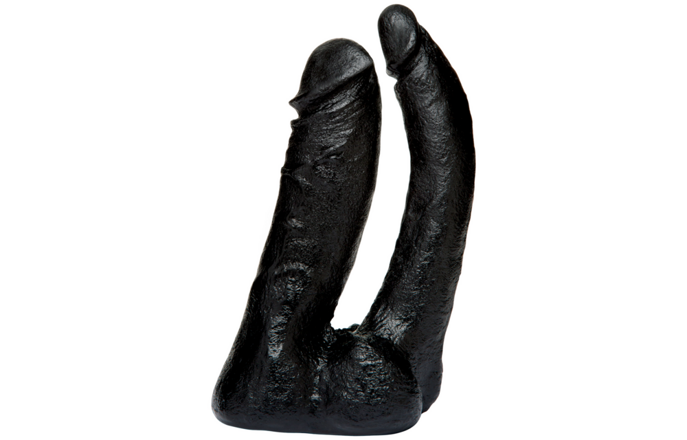Code Black Double Dildo 16 cm | Ultimate Double Pleasure