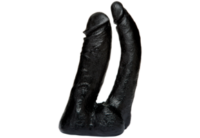 Code Black Doppeldildo 16 cm | Ultimatives doppeltes Vergnügen