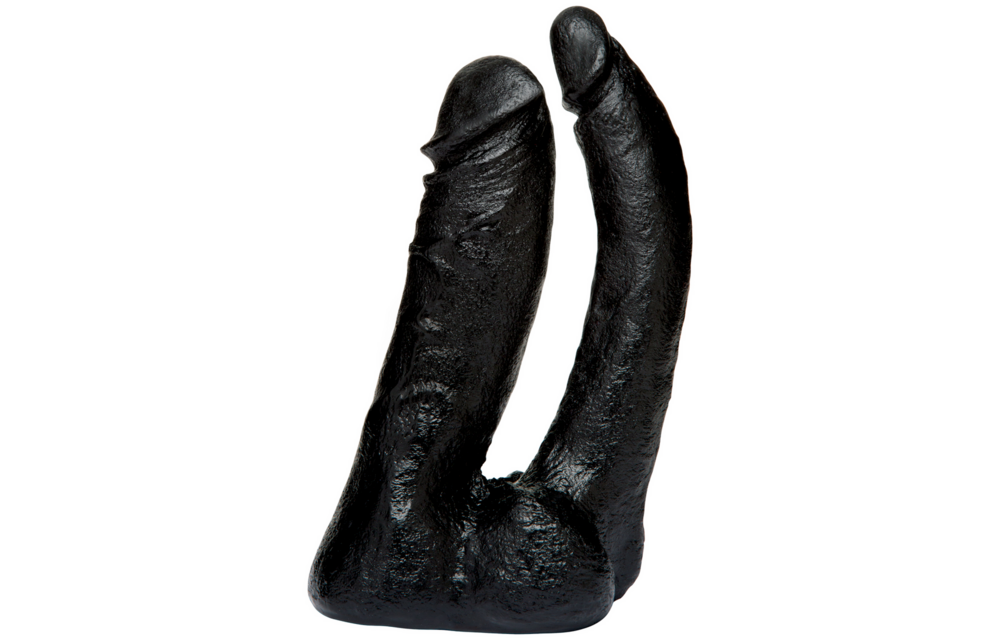 Code Black Double Dildo 16 cm | Ultimate Double Pleasure