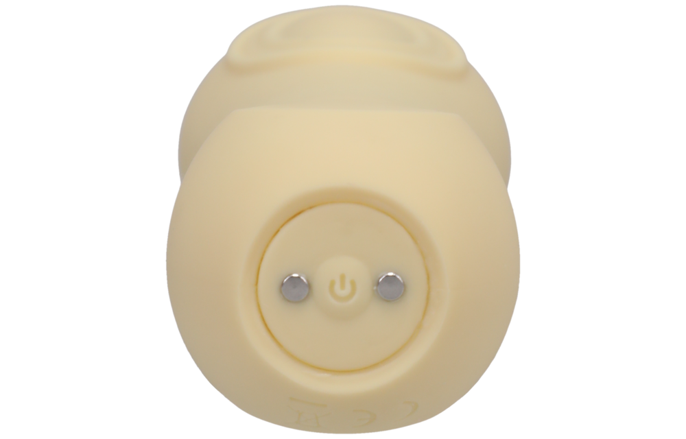 Sol Silicone Vibe Yellow - Powerful Rechargeable Pulsation