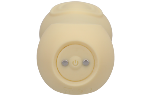 Sol Silicone Vibe Yellow - Powerful Rechargeable Pulsation